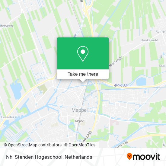 Nhl Stenden Hogeschool map