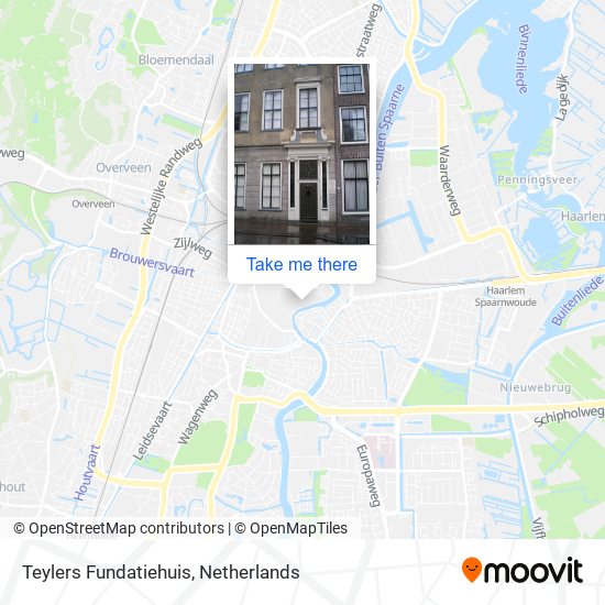 Teylers Fundatiehuis map