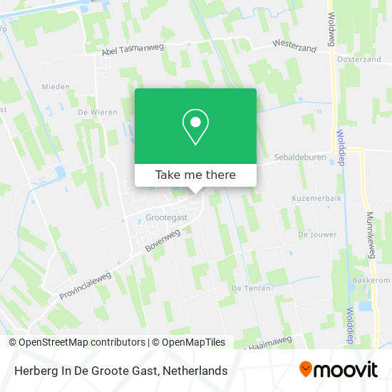 Herberg In De Groote Gast map