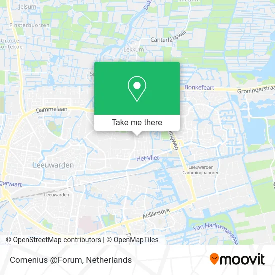 Comenius @Forum Karte