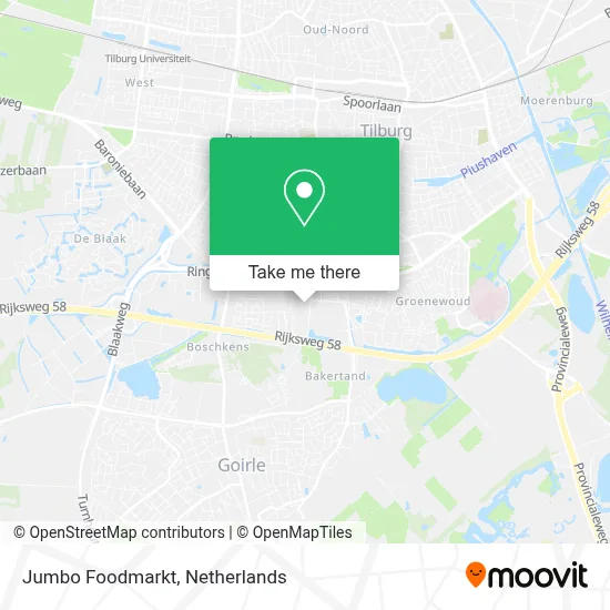Jumbo Foodmarkt map