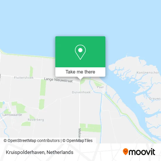 Kruispolderhaven map