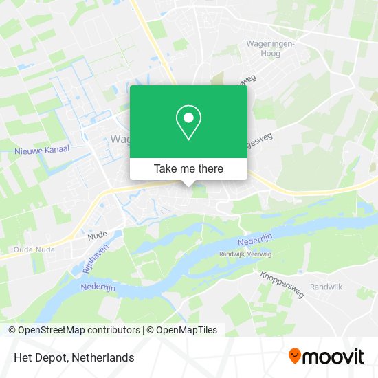 Het Depot map