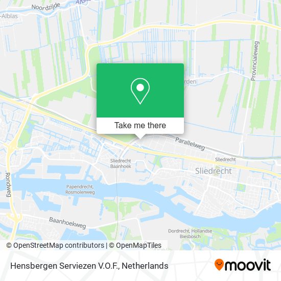 Hensbergen Serviezen V.O.F. map