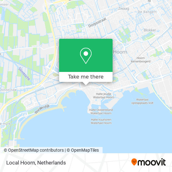 Local Hoorn map