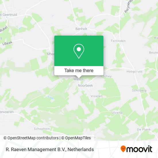 R. Raeven Management B.V. map