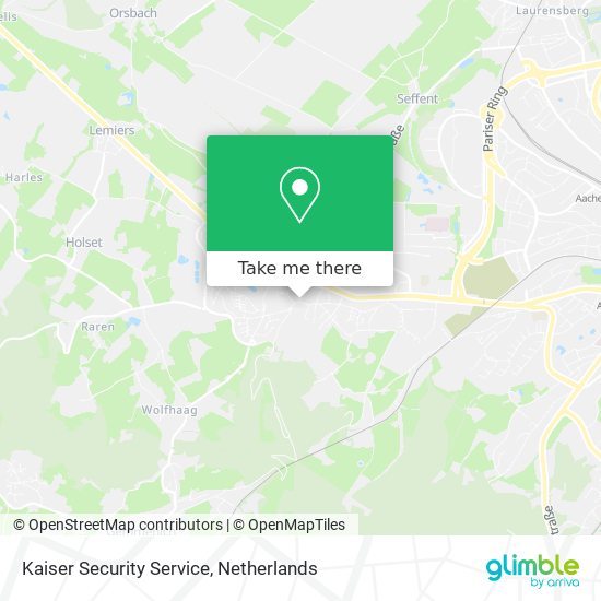 Kaiser Security Service Karte