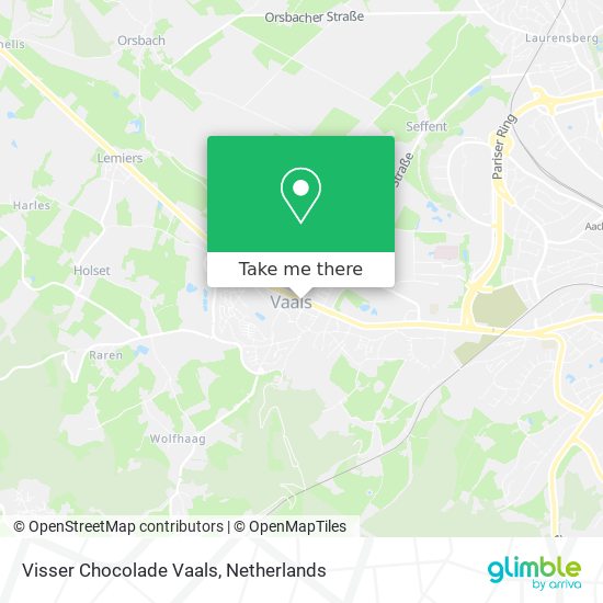 Visser Chocolade Vaals map