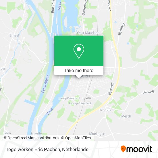 Tegelwerken Eric Pachen map