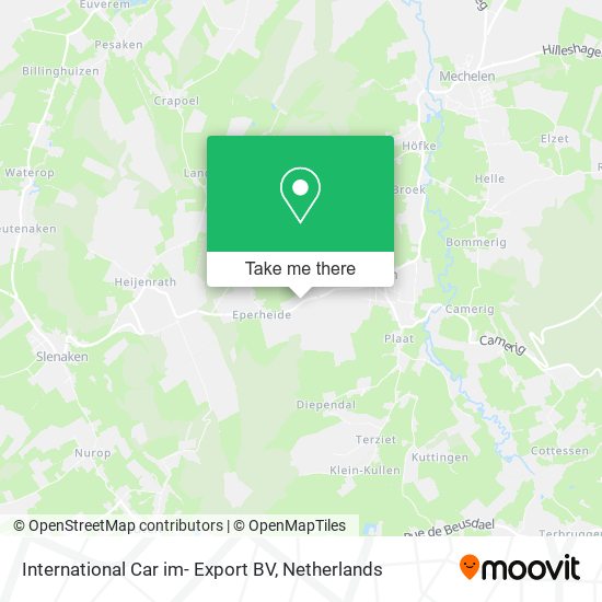 International Car im- Export BV map