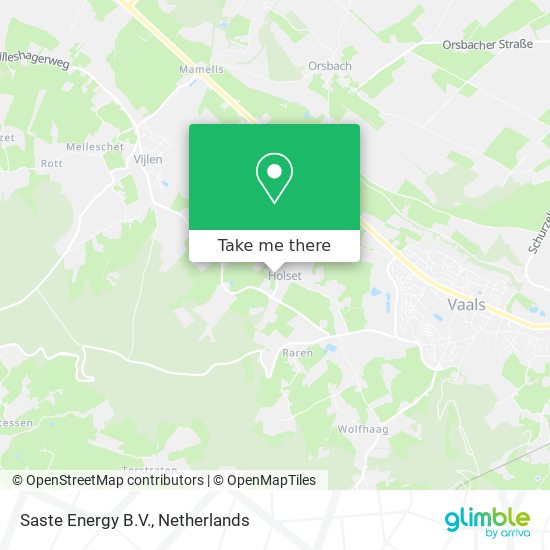 Saste Energy B.V. map