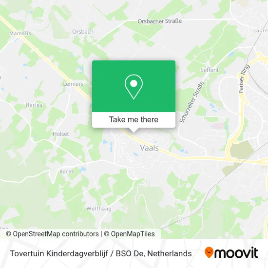 Tovertuin Kinderdagverblijf / BSO De map