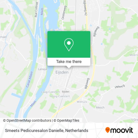 Smeets Pedicuresalon Danielle map