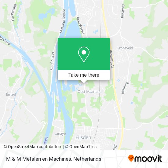 M & M Metalen en Machines map