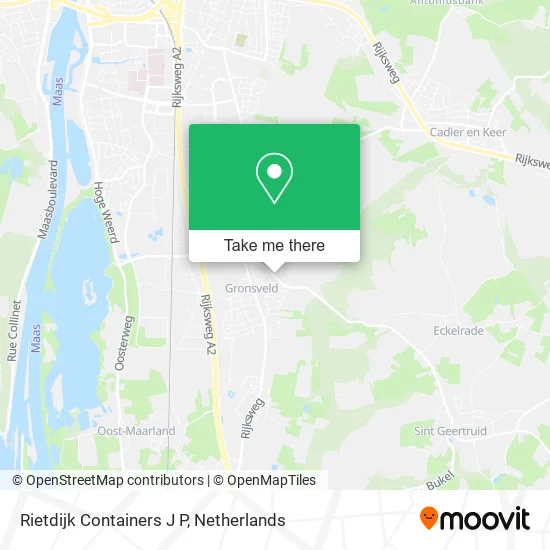 Rietdijk Containers J P map