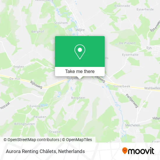 Aurora Renting Châlets map