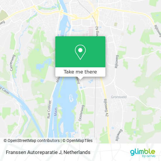 Franssen Autoreparatie J map