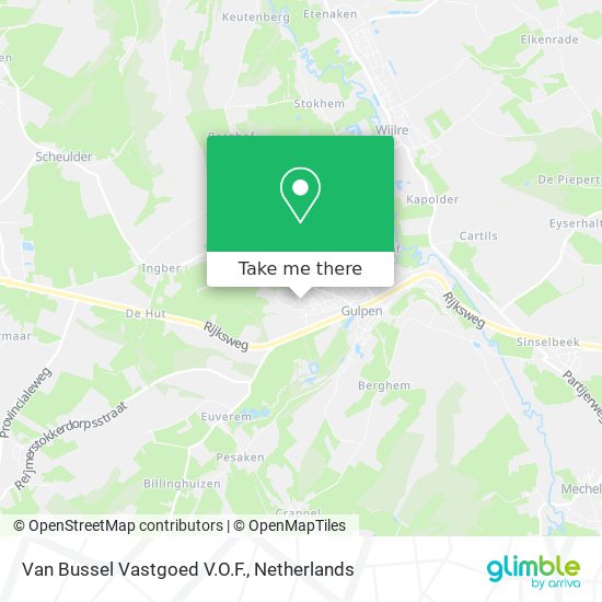 Van Bussel Vastgoed V.O.F. Karte