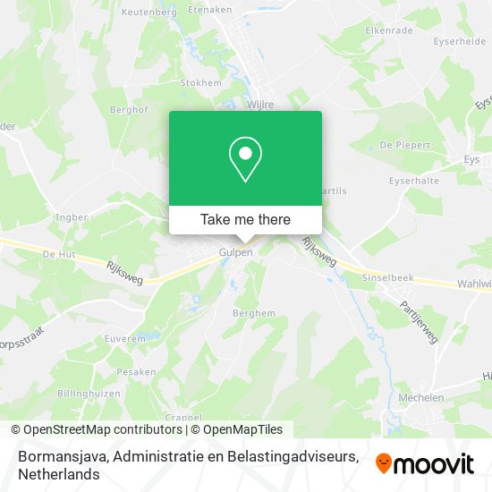 Bormansjava, Administratie en Belastingadviseurs map