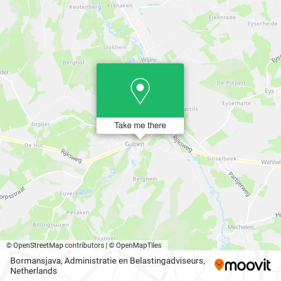 Bormansjava, Administratie en Belastingadviseurs map