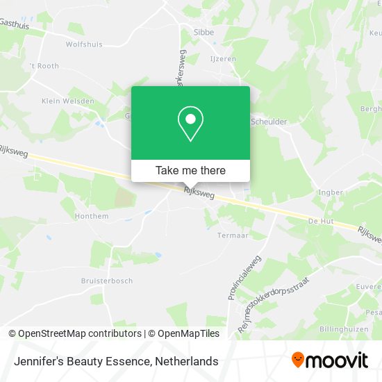 Jennifer's Beauty Essence map