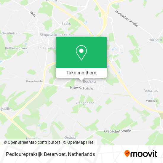 Pedicurepraktijk Betervoet map
