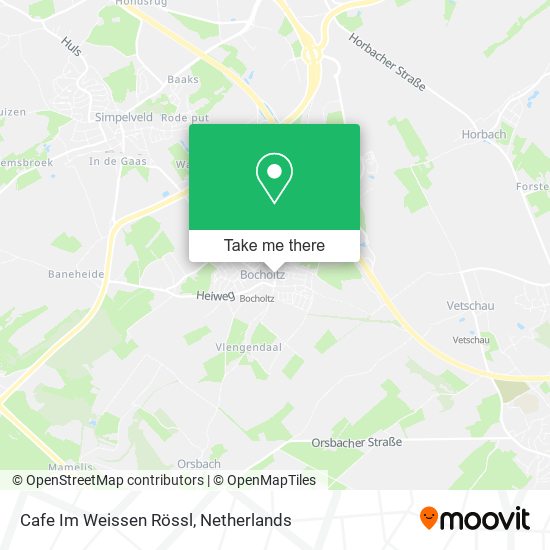 Cafe Im Weissen Rössl map