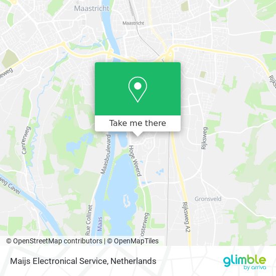 Maijs Electronical Service map