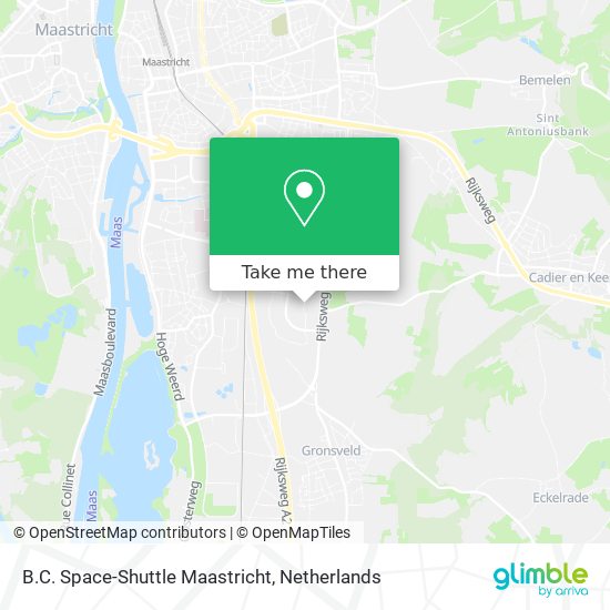 B.C. Space-Shuttle Maastricht map