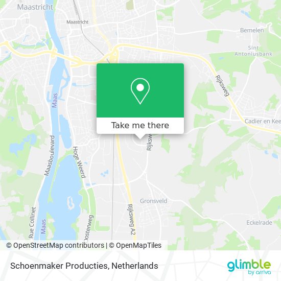 Schoenmaker Producties Karte