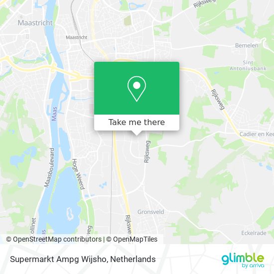 Supermarkt Ampg Wijsho map