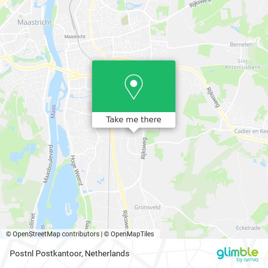 Postnl Postkantoor map