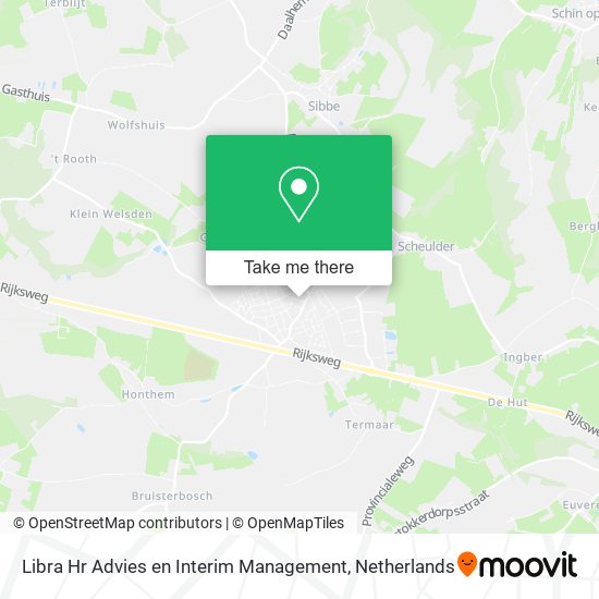 Libra Hr Advies en Interim Management map