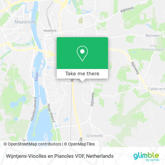 Wijntjens-Vioolles en Pianoles VOF Karte
