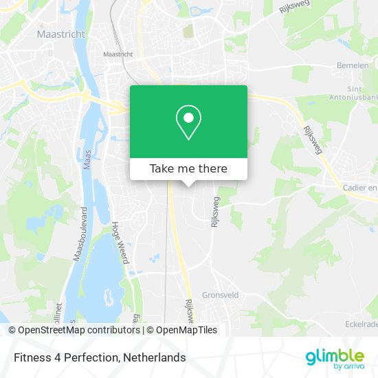 Fitness 4 Perfection map