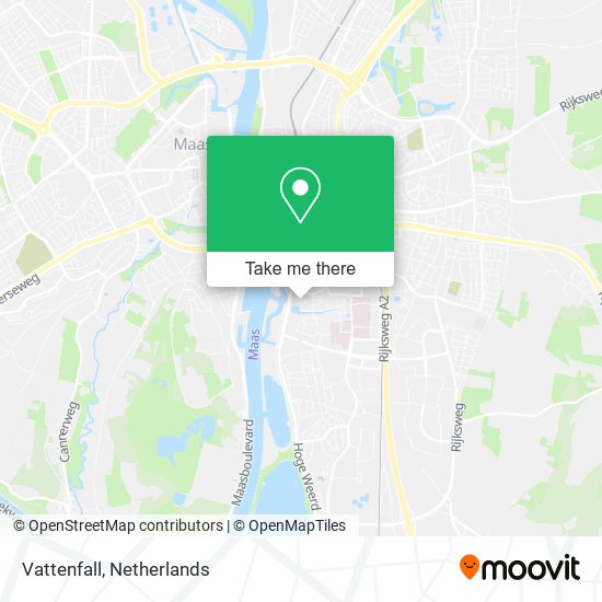 Vattenfall map