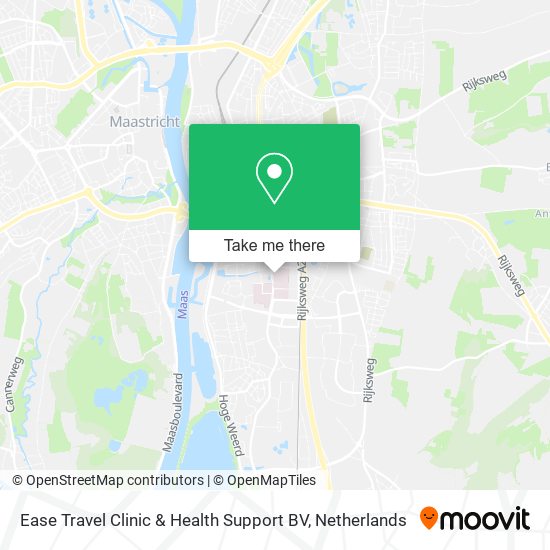 Ease Travel Clinic & Health Support BV map