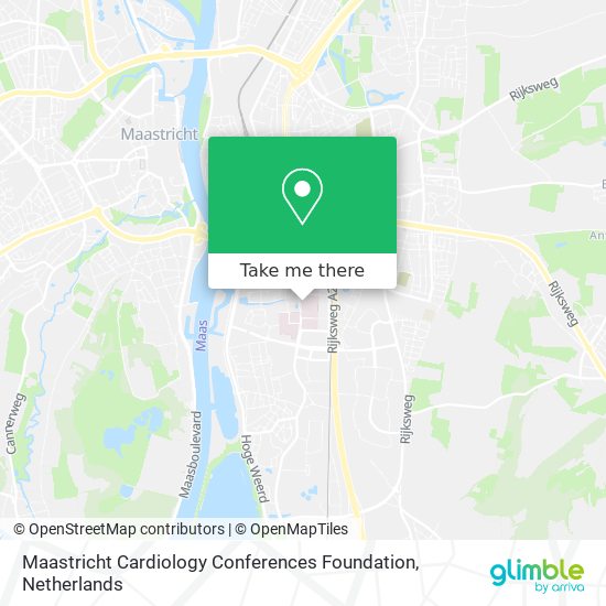 Maastricht Cardiology Conferences Foundation map