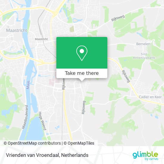 Vrienden van Vroendaal Karte