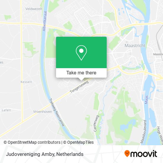 Judovereniging Amby map