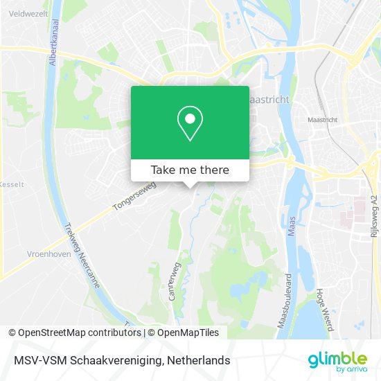 MSV-VSM Schaakvereniging map