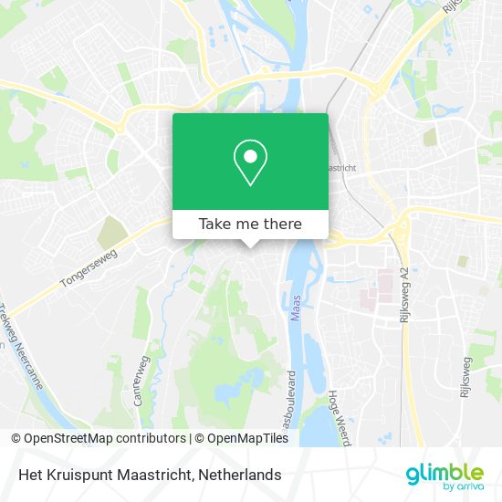 Het Kruispunt Maastricht map