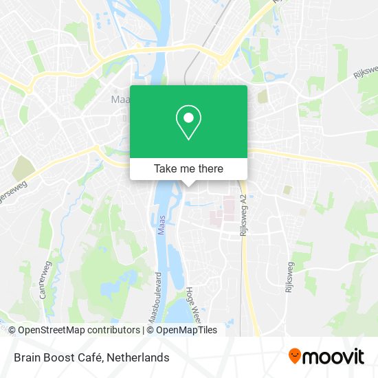 Brain Boost Café map