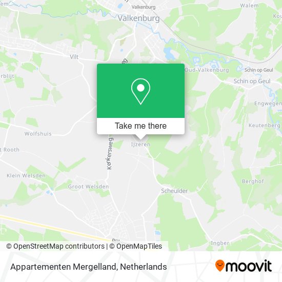 Appartementen Mergelland map