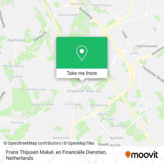 Frans Thijssen Makel. en Financiële Diensten map
