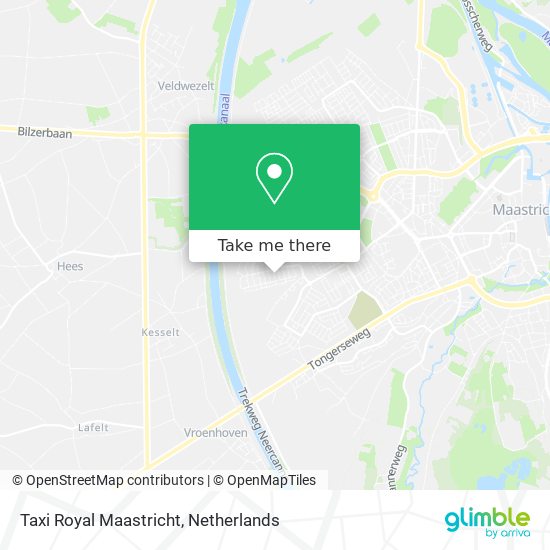 Taxi Royal Maastricht map