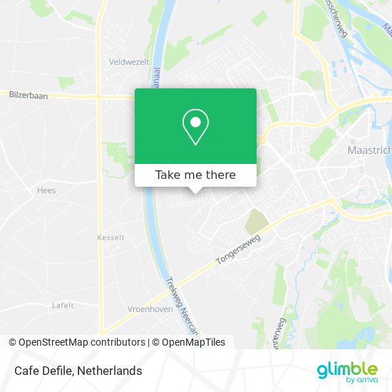 Cafe Defile map