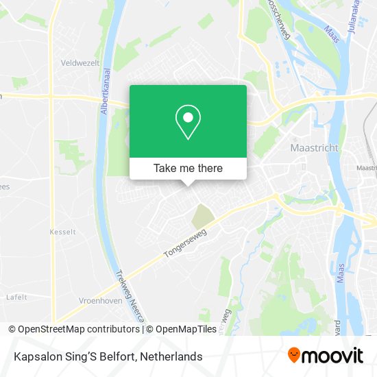 Kapsalon Sing’S Belfort map