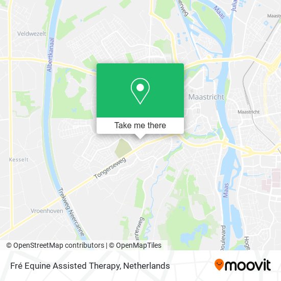 Fré Equine Assisted Therapy map