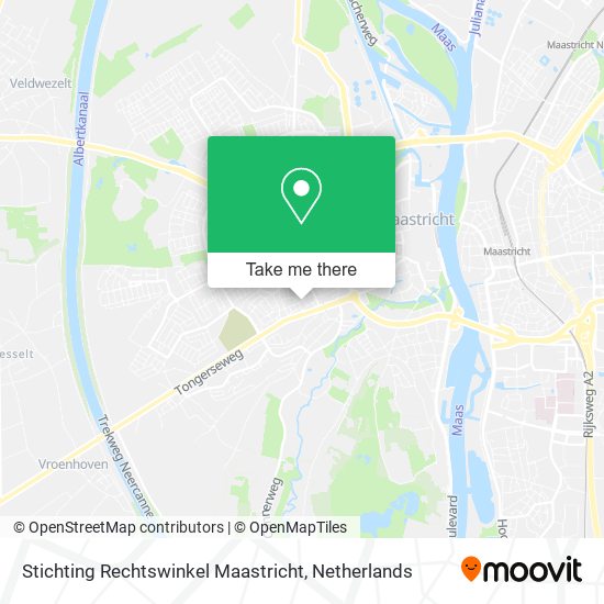 Stichting Rechtswinkel Maastricht Karte